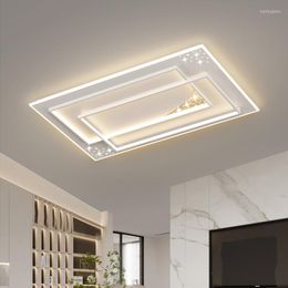 Ceiling Lights Living Room Embedded Led Lamp Modern Minimalist Bedroom Nordic Creative Restaurant Lighting