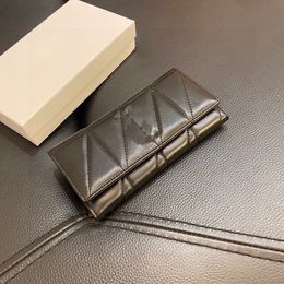 Brand men's short wallet ladies wallet business card holder original single box fashion promotion wholesale discount