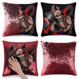 Pillow Case DBD Dead By Daylight Huntress &amp ; Amp The Entity Sequin Pillowcase Fashion Gift For Her He Gaming