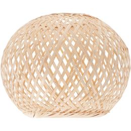 Pendant Lamps 1pc Simple Style Bamboo Woven Lampshade Chinese Lamp Cover AccessoryPendant