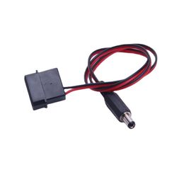 IDE Molex Male to DC 5.5mm x 2.1mm Male Converter Adapter Power Supply Cable 12V 18AWG Wire 50cm
