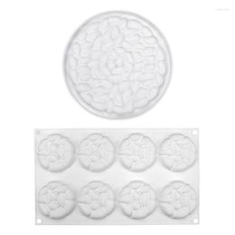 Baking Moulds N58C Silicone Mould For Cake Pastry Almonds Jelly Pudding Soap Ice Decor