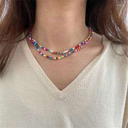 Chains 2023 Fashion Women&#39;s Bohemian Personality Chain Necklace On The Neck Jewellery Lightweight Exclusive
