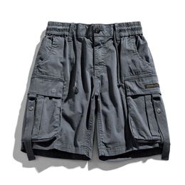 Men's Shorts Men 2022 Summer New Vintage Classic Soft Cotton Casual Pockets Cargo Shorts Men Outwear Fashion Twill Soft Shorts Men Plus Size G230316