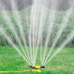 Watering Equipments Garden 360 Degrees Automatic Rotating Three-Fork Sprinkler Irrigation Series Machine