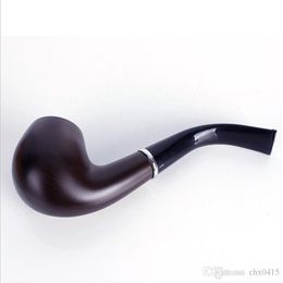 Smoking Pipes New imitation ebony quality grinding resin and ring pipe old hammer technology antique