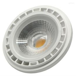 (10pcs/lot) High Power Dimmable 15W COB LED Bulb Light AR111 QR111 G53 GU10 ES111 Spot AC85-265V