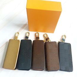 Luxury designer Keychain high quality classic square parcel Zero wallet with box fashion Waist hanged 2021205l