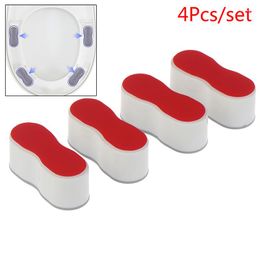 Toilet Seat Covers 4Pcs/lot Antislip Cover Gasket Bumper Self-adhesive Cushioning Pads