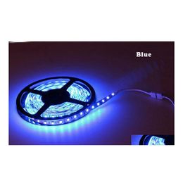 2016 Led Strips 50M 50 Metre Rgb Strip Lighting Lights Flexible 3528 Smd 60Leds/M 5M/Reel Non Waterproof Dc 12V Indoor Drop Delivery Holid Dheuw