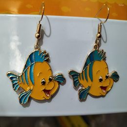 Dangle Earrings Yungqi Korean Funny Fish Oil For Women Teens Pendant Hanging Female Fashion Ocean Animal Drop Earring Jewellery Brincos