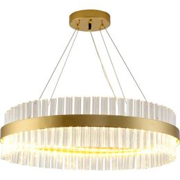 Pendant Lamps Luxury LED Chandelier Crystal Lamp For Living Room Bedroom Modern Lighting Circle Hanglamp Loft Light Nordic LustrePendant