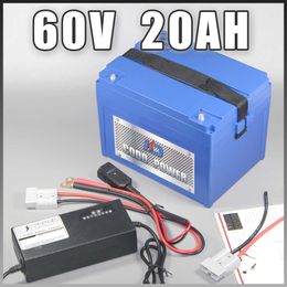 60V 20AH Electric Scooter Lithium ion Battery electric bicycle 60V battery With 1500W BMS Free EU US Duty tax