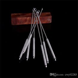 Smoking Pipes Cleaning fittings metal strip cleaning pipe, tobacco brush spare parts, cigarette mouth