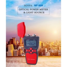 NF-909 Mini Portable Digital Multimeter Fibre Optical Power Metre and Light Source Fibre Cleaver and Visual Fault Locator