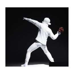 2016 Decorative Objects Figurines Arsthec Banksy Graffiti Pop Art Scpture Statue Interior For Aesthetic Home Office Room Decor Accessor Dhphr