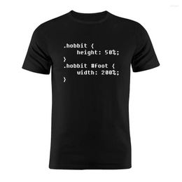 Men's T Shirts 2023 Shirt CSS Hobit Developer Joke Coder Programmer Web Funny Geek Gift Tee