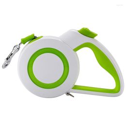 Dog Collars Outdoor Night Run Automatic Retractable Dogs' Tractor Luminous Shiny Pet Rope Reliable Quality