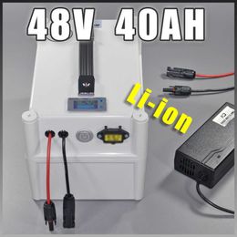 48v 40ah Samsung lithium ion battery 48V 3000W electric battery for e-bike 48v Electric Bike Battery Portable Case waterproof