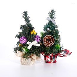 Christmas Decorations Desktop Small Tree 20cm Festive Family Dress Up Atmosphere Decoration Gift