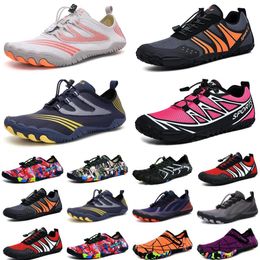 Water Shoes Women Men Shoes Sandals Beach Black Purple Brown Pink Red Diving Outdoor Barefoot Quick-Dry size 36-45