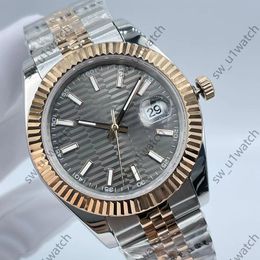 watch for men Date Stripe Face Luxury designer Watch Size 41mm 36mm Stainless Steel Bracelet Automatic Mechanical Waterproof high quality designer watches 01