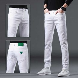 and Spring Autumn Slim Fit Small Feet Summer Winter Jeans Versatile Four Seasons White Pair Shoes