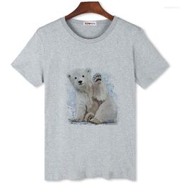 Men's T Shirts BGtomato Polar Bear Tshirt Men Super Cool Animal Print Shirt For Sale Brand Casual Tops Original T-shirt