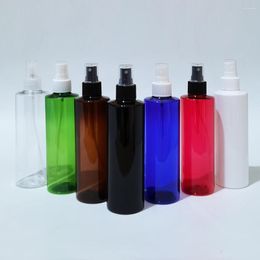 Storage Bottles 30pcs 250ml Black/White Spray Bottle Travel PET For Cosmetic Packaging 8.4oz Plastic Empty Liquid Skincare