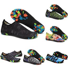 Water Shoes Women men shoes Beach Swim Black Orange Deep Brown Dark Diving Outdoor Barefoot Quick-Dry size eur 36-45