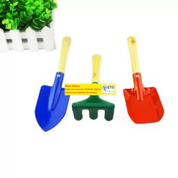 Kid Children Mini Garden Tools Set Trowel Rake Shovel Home Garden Beach Toy Fast Shipping