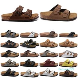 2023 New Designers Men slipper shoes women sandals unisex slippers flip-flops beach pulley outdoor indoor wooden mule 36-45