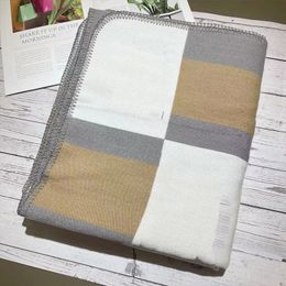 Luxury Designer H Grey Blankets H Blanket Design Blanket 130&170cm TOP Selling Big Size Wool lot Colours