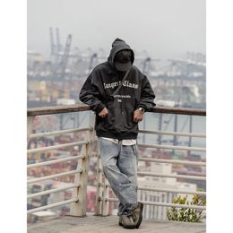 High Quality Hoodie Men Clothing Korean Hip Hop Sweatshirt Outdoor Basketball Sport Skateboard Pullover Streetwear Harajuku Male