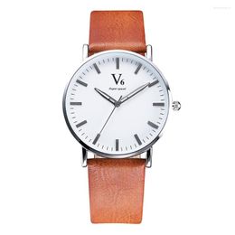 Wristwatches 2023 V6 Brand Watches Relogio Masculino High Quality Casual Clock Fashion Sport Men Quartz