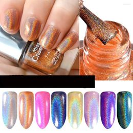 Nail Polish 1 PC Effect Powder No Foil Nails Art Glitter Silver Decoration Laser