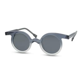 Sunglasses Belight Optical Thailand Style Women Men UV400 Protection Round Shape Vintage Retro Acetate With Case Oculos 9512