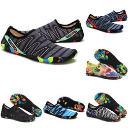 Water Shoes Women men shoes Beach Black Orange Deep Brown Diving Outdoor Barefoot Quick-Dry size eur 36-45