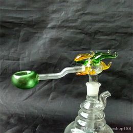 Faucet Wholesale Glass bongs Oil Burner Glass Water Pipes Oil Rigs Smoking Free