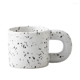 Mugs Thick Handle Mug Household Coffee Cup Ceramic