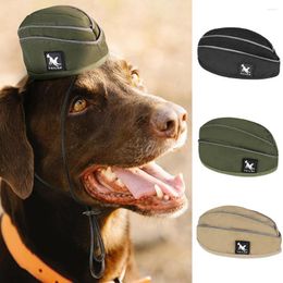 Dog Apparel Pet Caps Christmas Cap Hat Gifts Small Puppy Pets Boat With Nylon Special Visor Outdoor Sun Bonnet