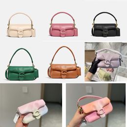Designer Cs Pillows Tabby Shoulder Bag High Quality Women Pure Colour Bacchus Bags Retro Hardware Cloudy Handbags Supper Soft Real Leather Baguette