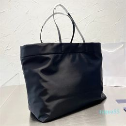 Tote Bag Women Designer Handbag Black Nylon Lady Casual Shopping Totes Big Capacity