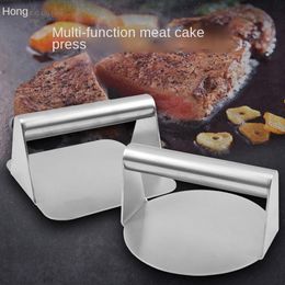 Tools & Accessories Stainless Steel Burger Press Non-Stick Grill Smasher Bacon Griddle Hamburger Mold Kitchen Tool Cooking