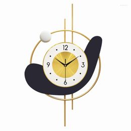 Wall Clocks Large Mechanical Clock Unusual Nordic Silent Digital Table Modern Design For Decorating Living Room Home Decor