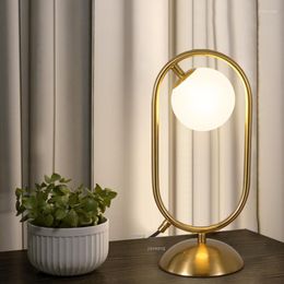 Table Lamps Nordic LED Lamp Bedside Personality Creative Home Decor Light Fixtures Bedroom Indoor Lighting Study Desk