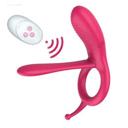 Sex toys Massager Long Tongue Cock Sleeve Rings Vibrator for Men Penis Male Prostate Stimulation Couple Clitoris Sucking Sex Toys