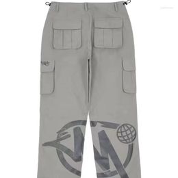 Men's Pants Minus Two Cargo Harajuku Casual Loose Punk Rock Straight Wide Leg Trouser Streetwear Y2k Retro Street Trend Overalls 360 11963