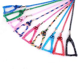 Dog Collars 100pcs Nylon Leashes Pet Puppy Training Straps For Small Dogs Cat Strap Wholesale