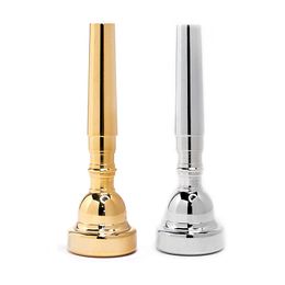 Professional Brass Trumpet Mouthpiece Silver-plated Standard Trumpet Mouthpieces 3C 5C 7C Brass Musical Instruments Accessories